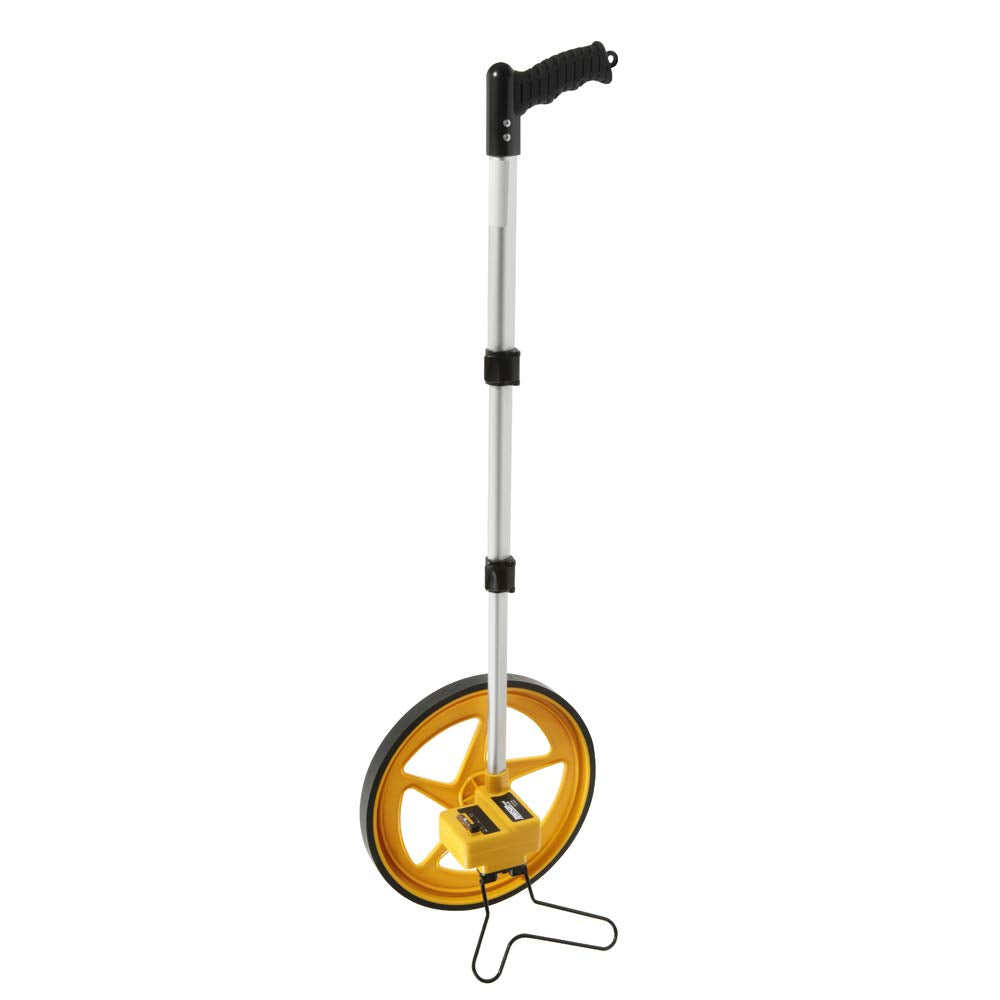 Johnson Level & Tool 1877-0200Structo-Cast Measuring Wheel, 125 Diameter, Yellowsilver, 1 Wheel