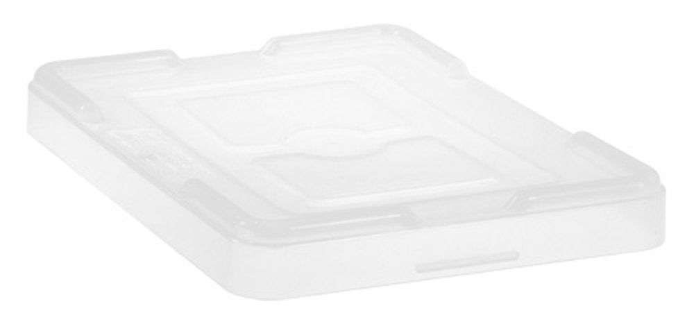 Quantum Storage Systems Lid Cover, for use with DG92035, DG92050, DG92060 and DG92080, clear, Made in USA , (Pack of 4)