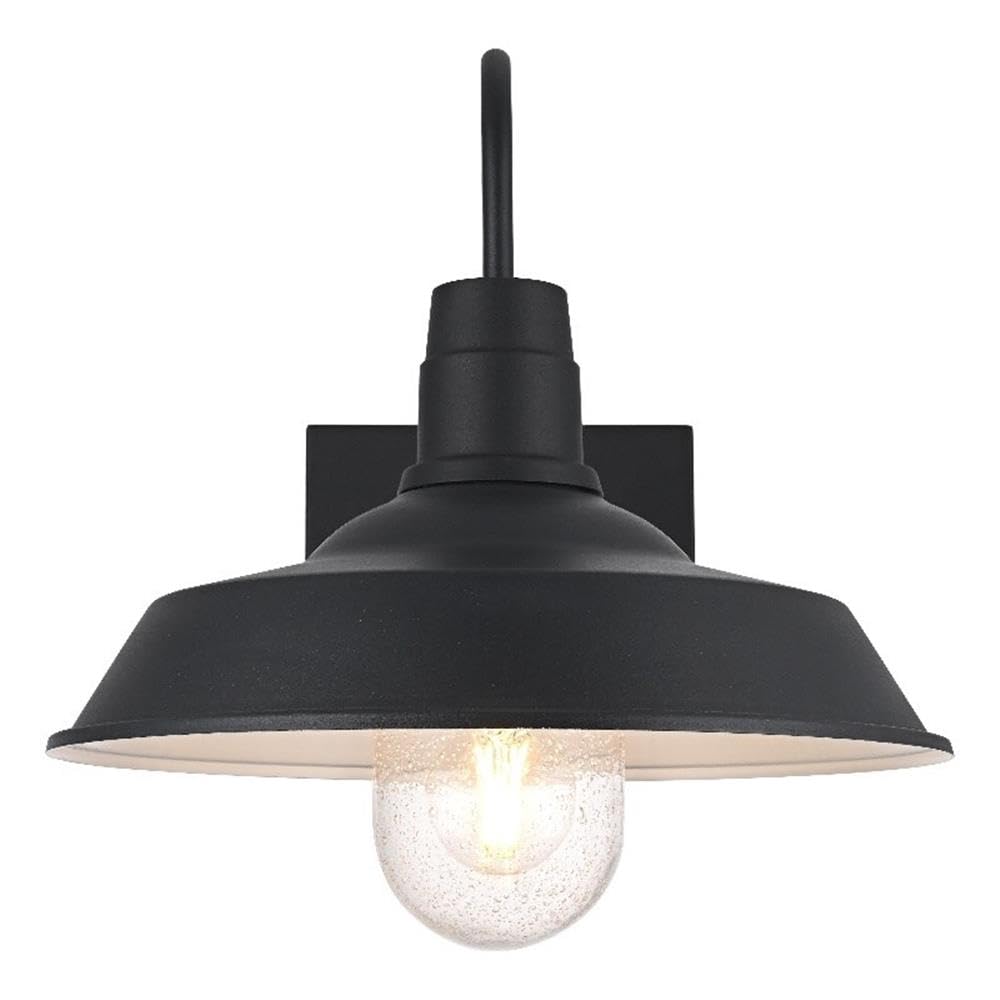 Rayan 14 inch Outdoor Wall Sconce in Black