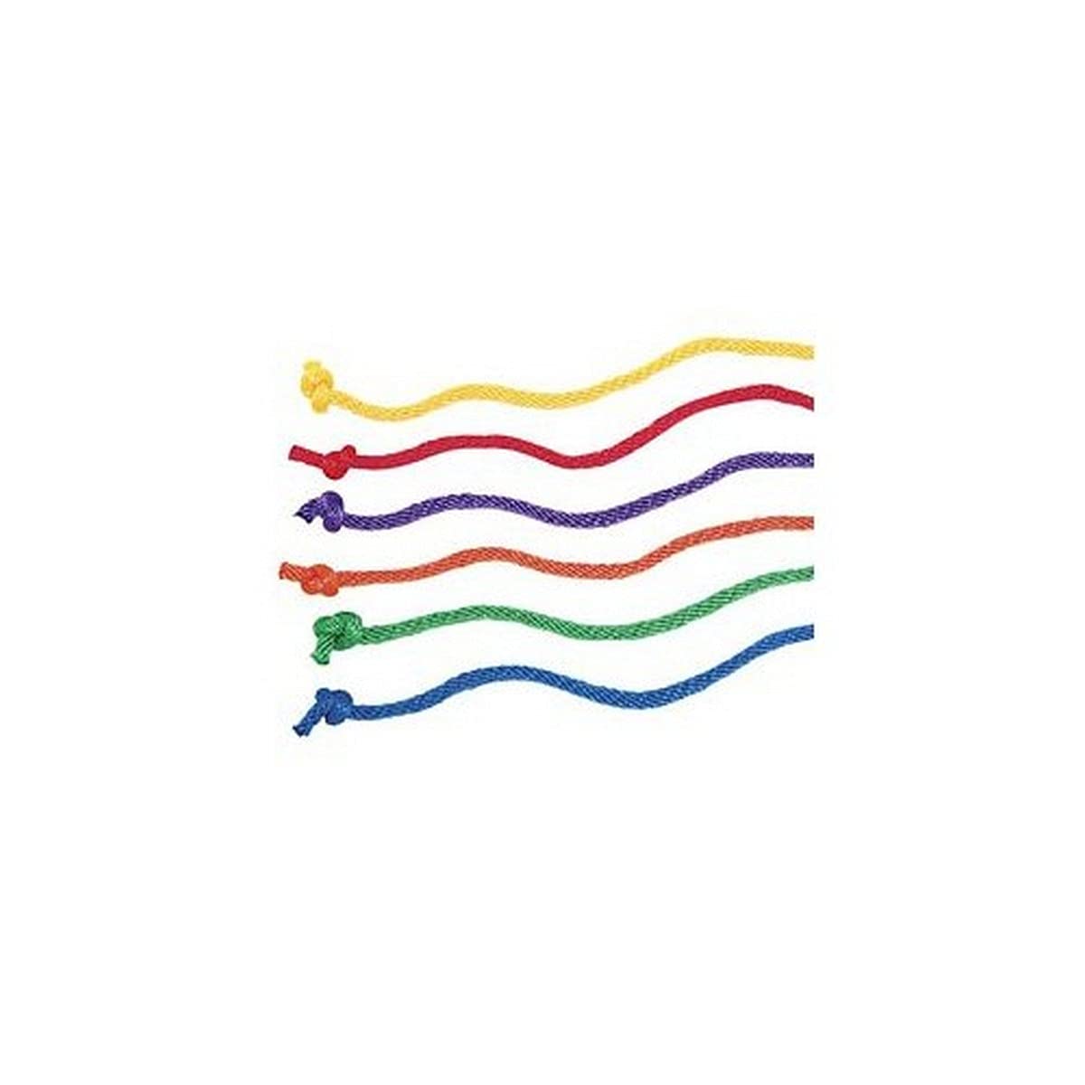 US Games Handleless Jump Ropes (6-Pack)