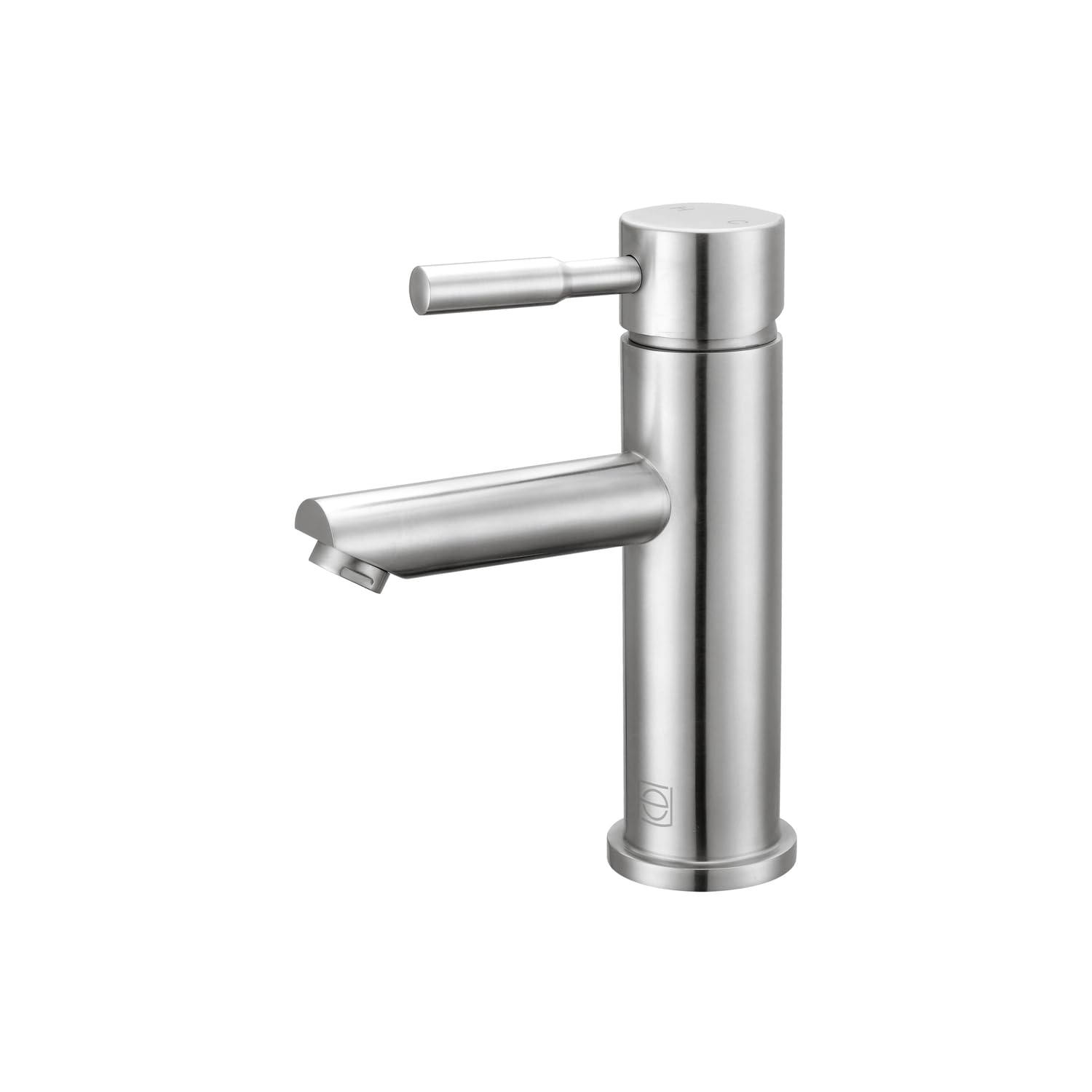 Elegant Lighting Mia Single Hole Single Handle Bathroom Faucet In Brushed Nickel