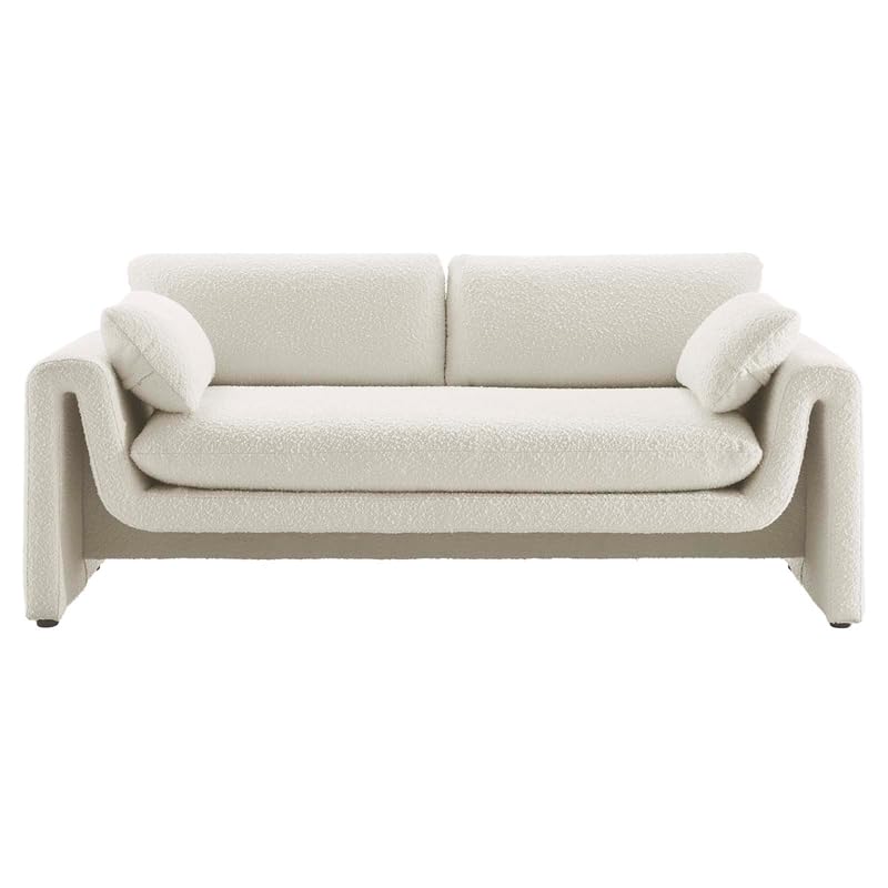Waverly Boucle Fabric Sofa