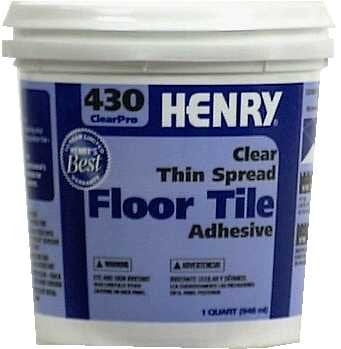 GLUE FLOOR TILE QT HENRY (Pack of 1)