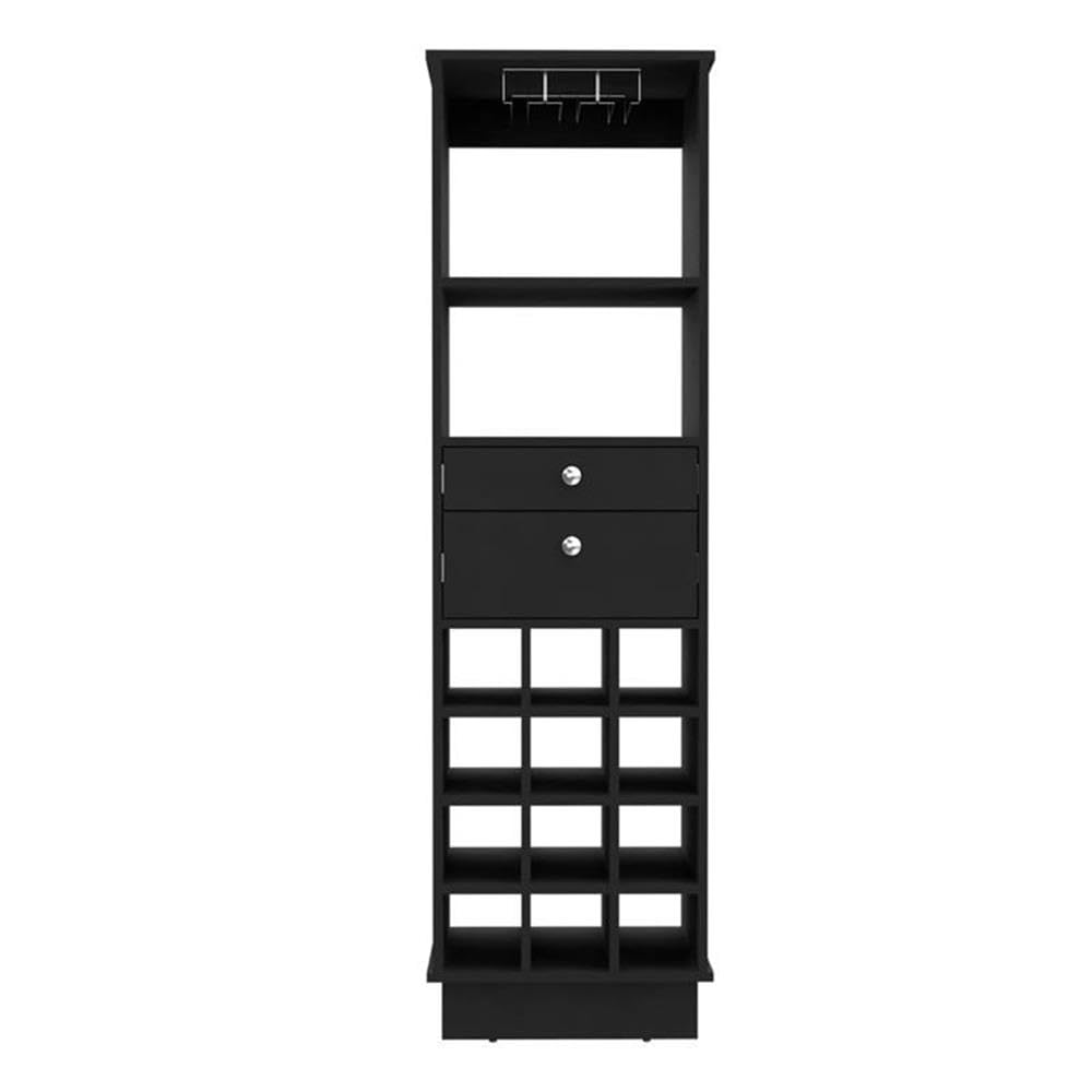 Classic Bar Cabinet  -Living Room -Black