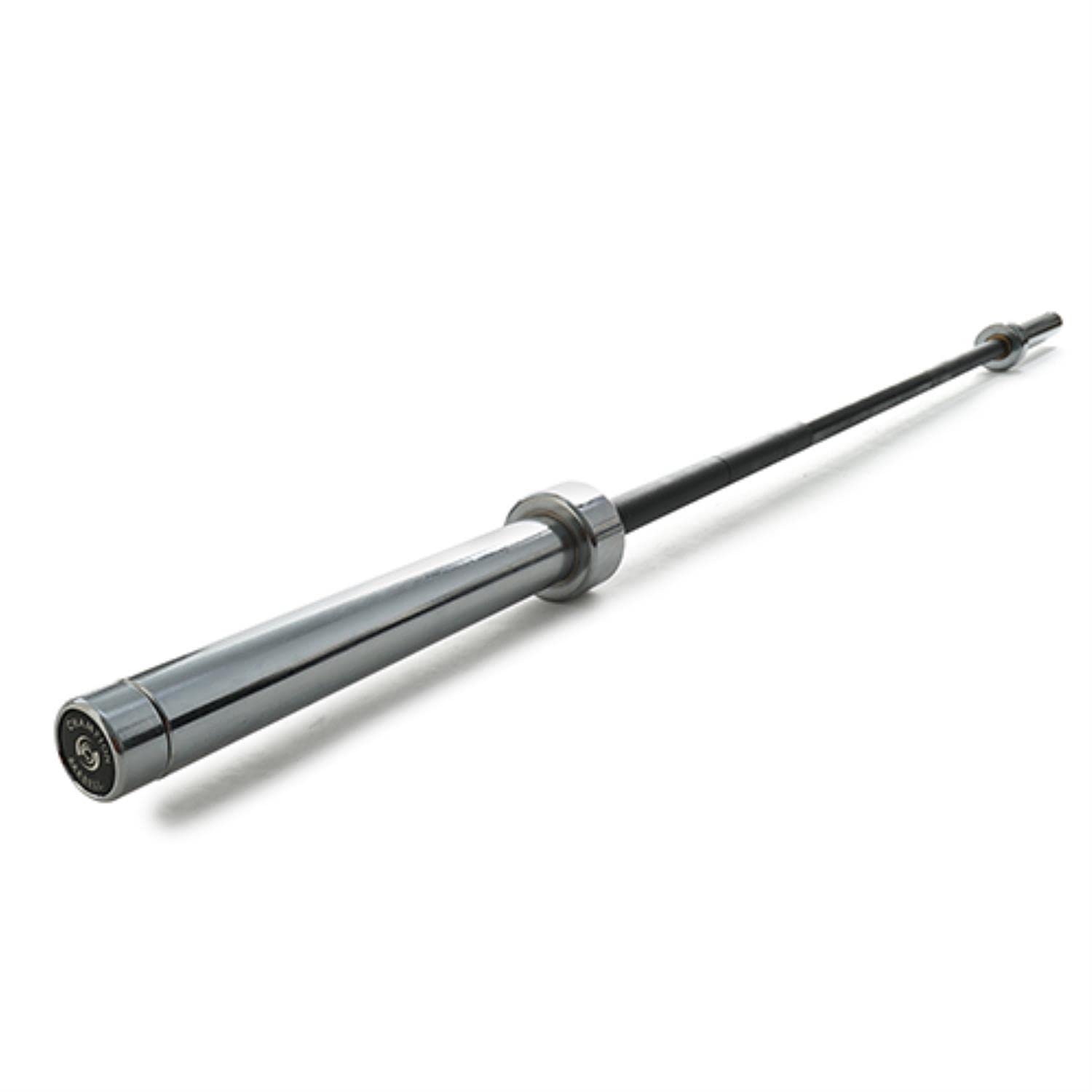 Olympic-Style Bar Black Zinc w/Chrome