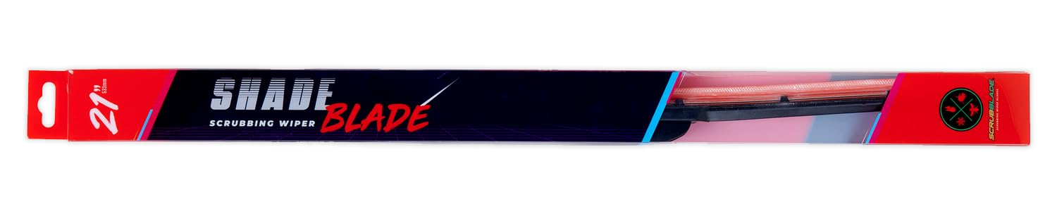 Scrubblade CBR1600: 16 410Mm Red Silicone Shadeblade Wiper Blade