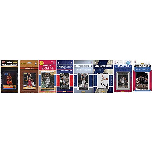 NBA Brooklyn Nets 8 Different Licensed Trading Card Team Sets