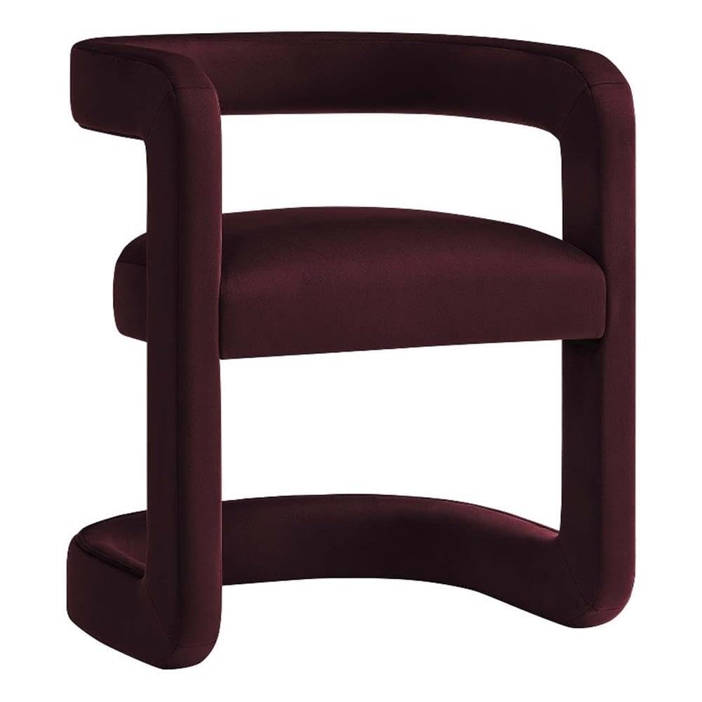 Winslow Performance Velvet Barrel Accent Chair
