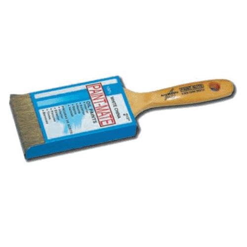 Arroworthy Paint-Mate 2-1/2 In. W Chiseled White China Bristle Paint Brush