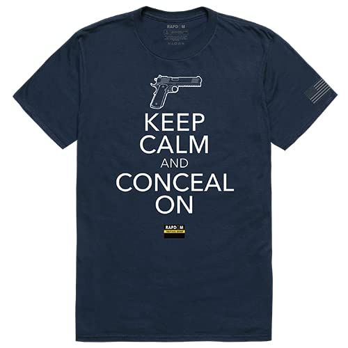 Tactical Graphic T, Conceal On, Navy, 2X