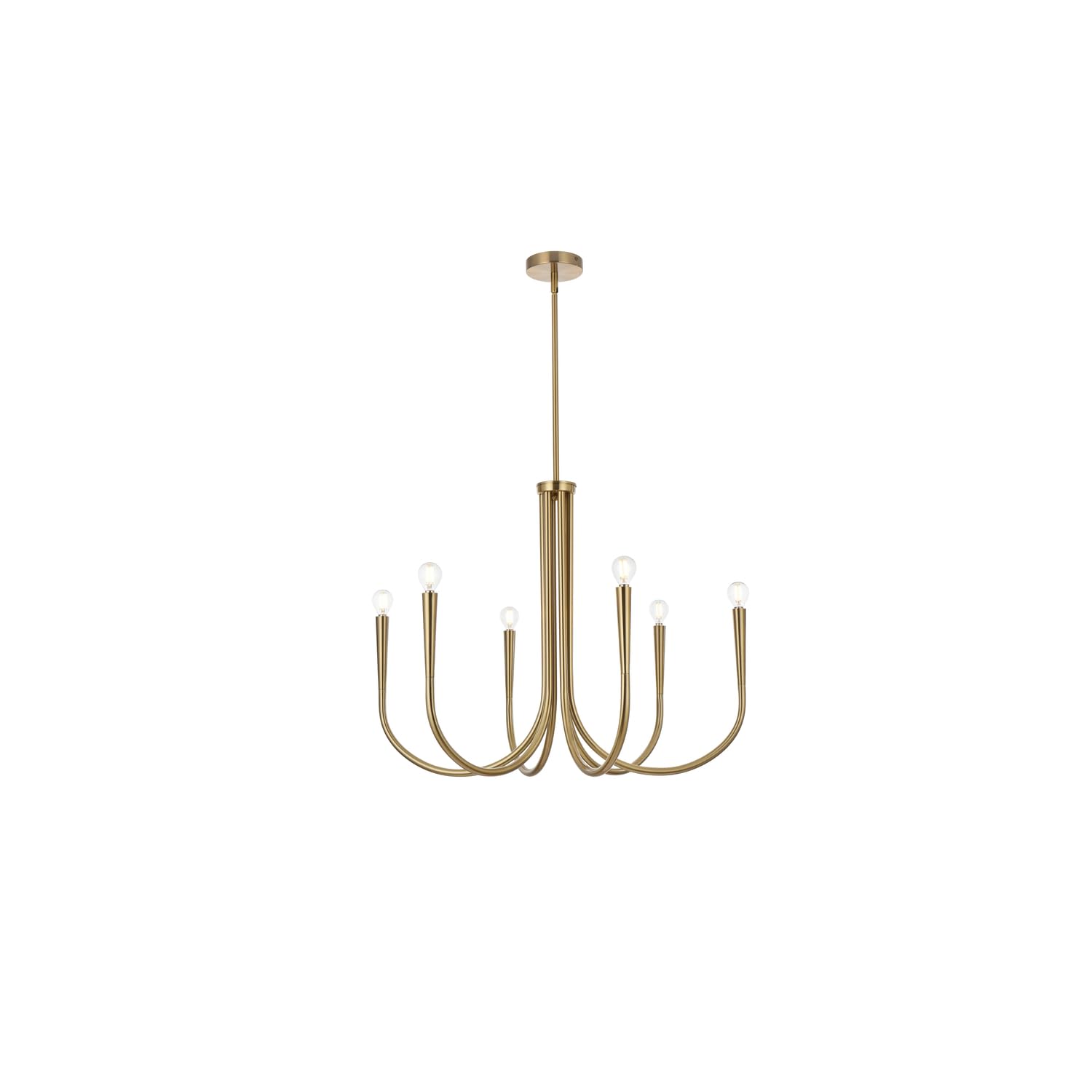 Layne 30 inch chandelier in Gold