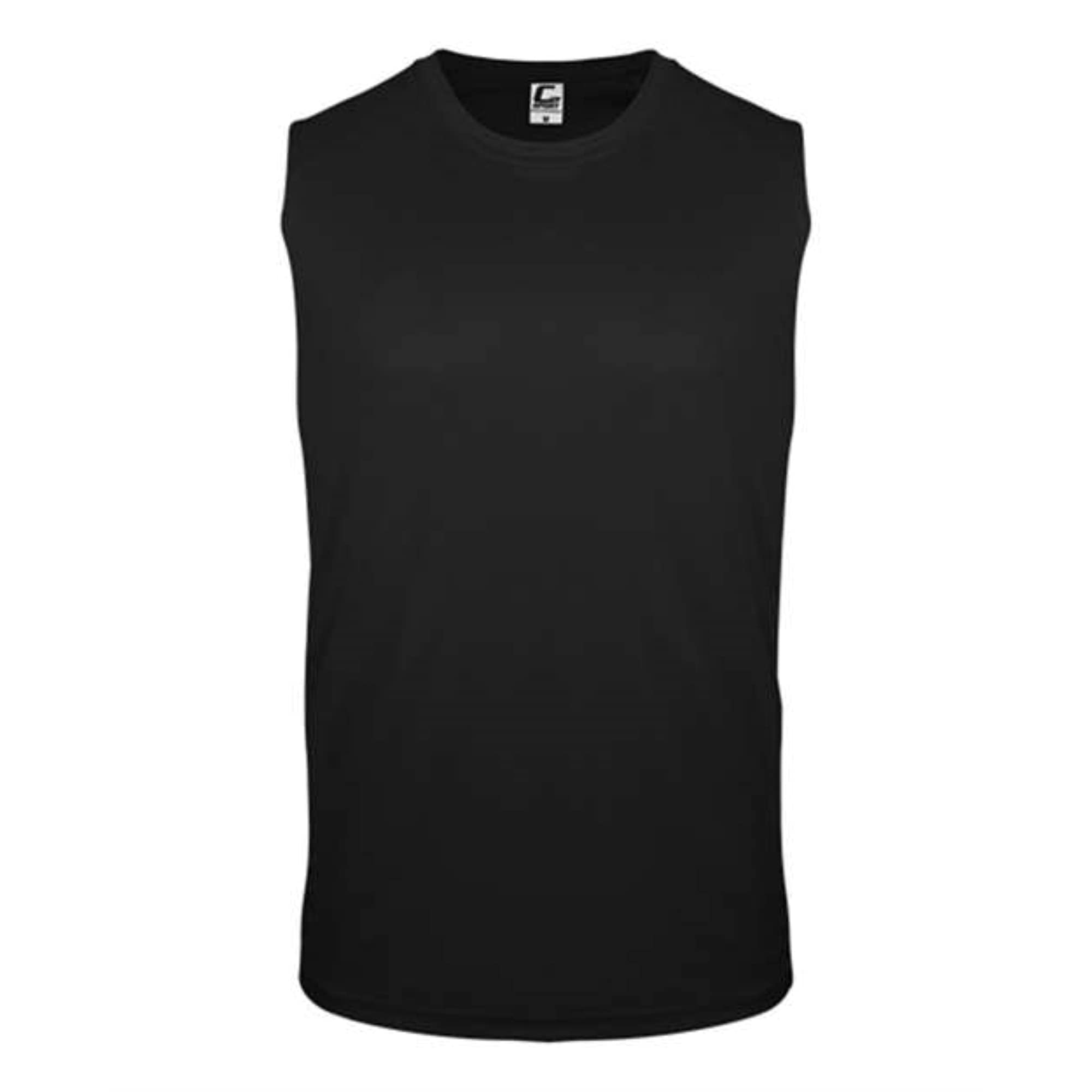 C2 Sport Youth Sleeveless T-Shirt - Black, XS