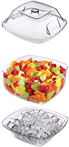 PRODYNE SB10 FLIP LID SALAD ON ICE BOWL