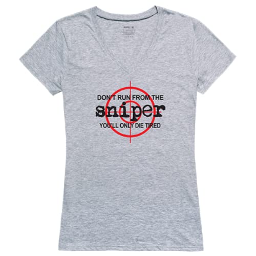 Graphic V-Neck, Sniper, HGY, XL
