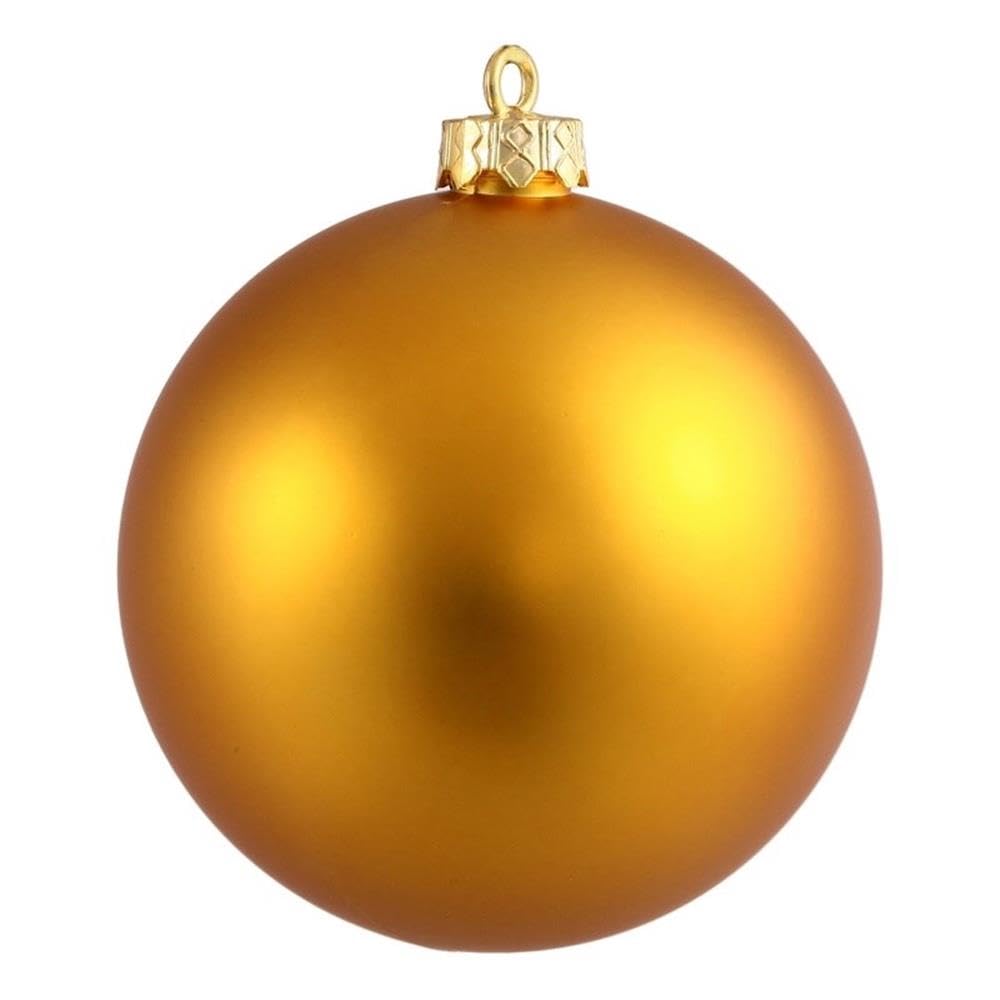 Casafoyer  4″ Antique Gold Matte Ball UV Drill 6/Bg - N591030DMV - (Pack Of 2)