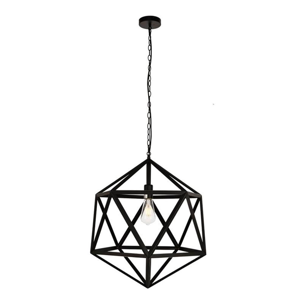 Redmond Collection Pendant D19.7 H22.6 Lt:1 Black Finish
