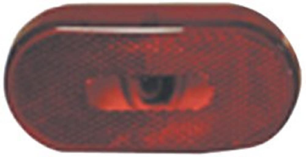 CREATIVE PRO Fasteners Unlimited 003-54P 12 V Red Oval Clearance Light