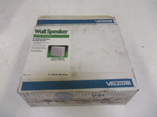 1Watt 1Way Wall Speaker - White