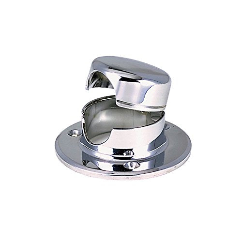 Perko 0757Dp0Chr Chrome-Plated Rope Deck Pipe With Hinged Snap-Down Cover