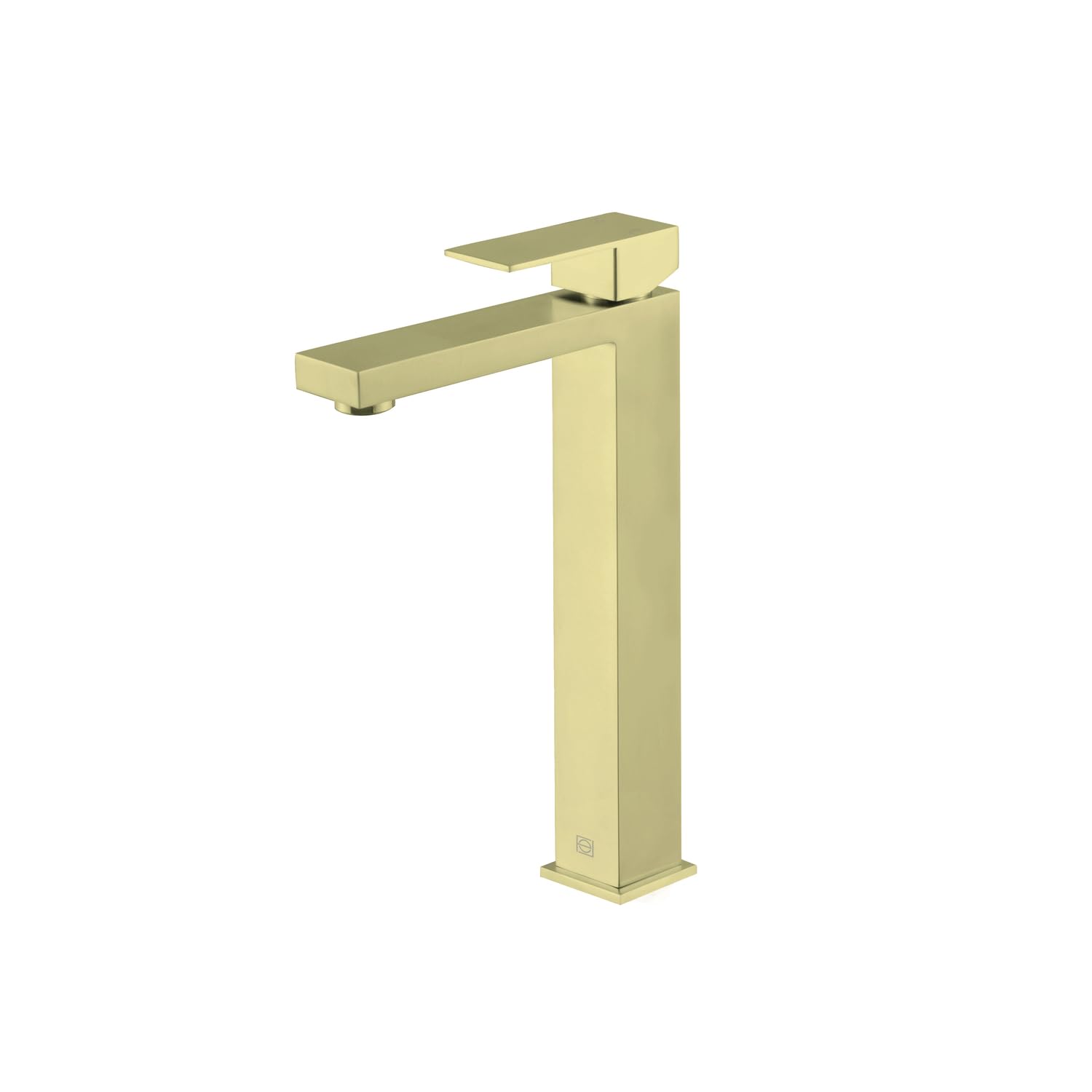 Elegant Lighting Jakob Single Hole Single Handle Bathroom Faucet In Brushed Gold