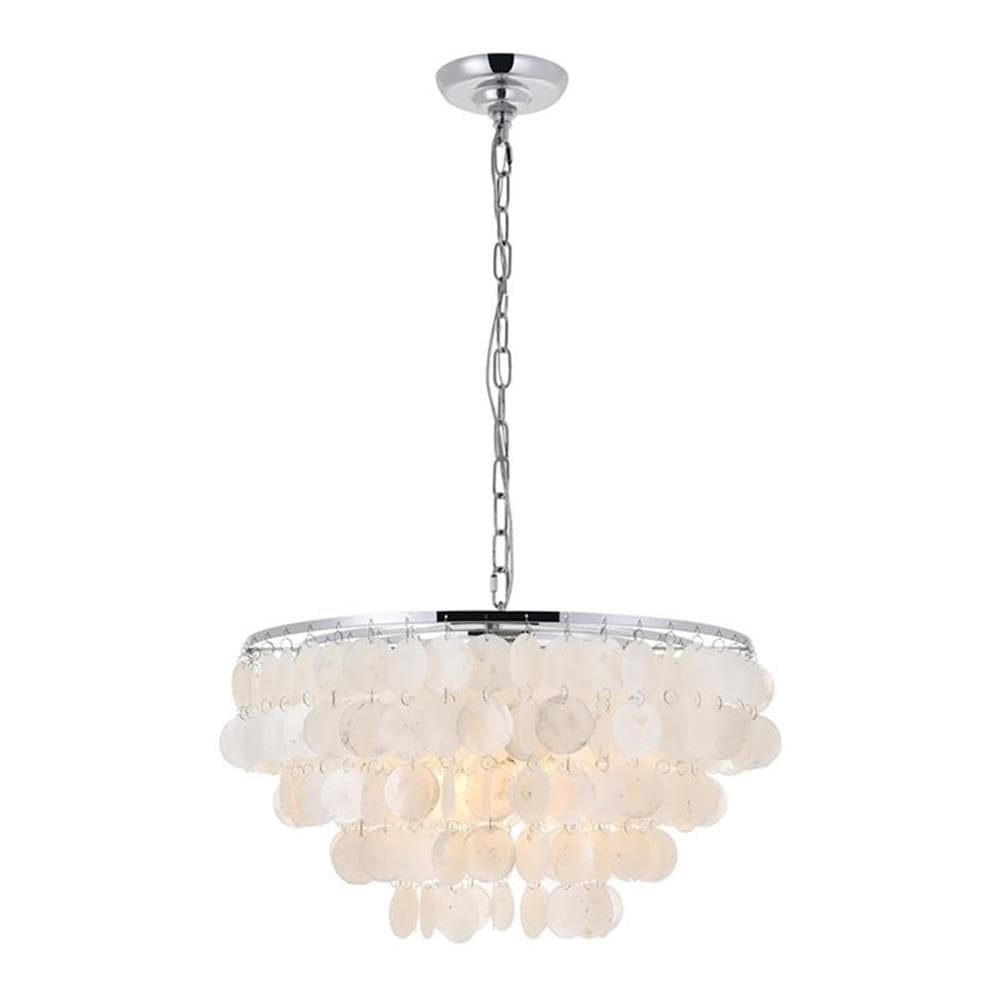 Selene 4 light Chrome Pendant