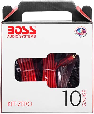 Boss Complete 10 Gauge Amplifier Installation Kit