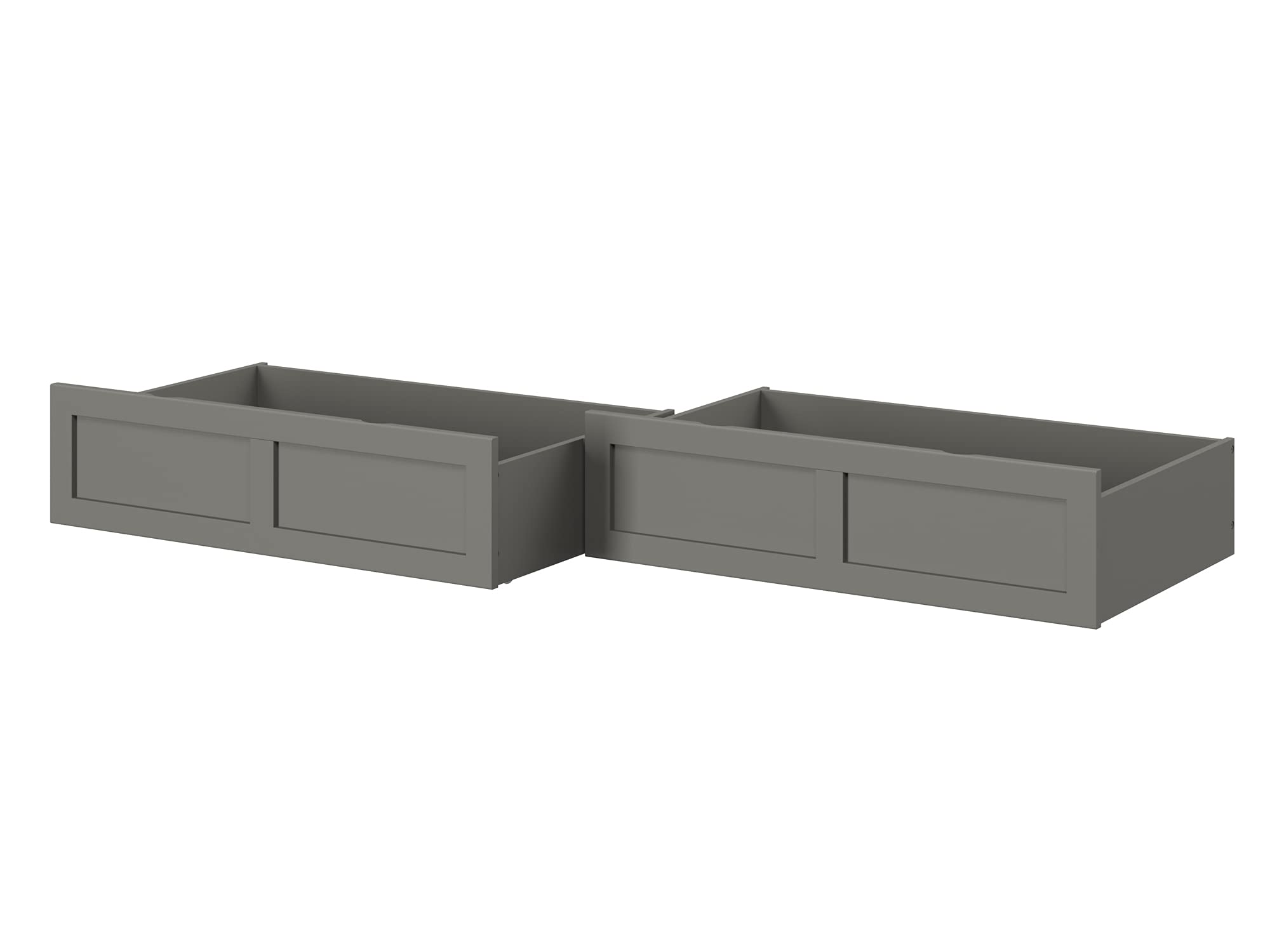 Drawers set of 2 Twin XL in Grey