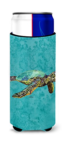 Carolines Treasures 8659Muk Loggerhead Turtle Ultra Beverage Insulators For Slim Cans, Slim Can, Multicolor