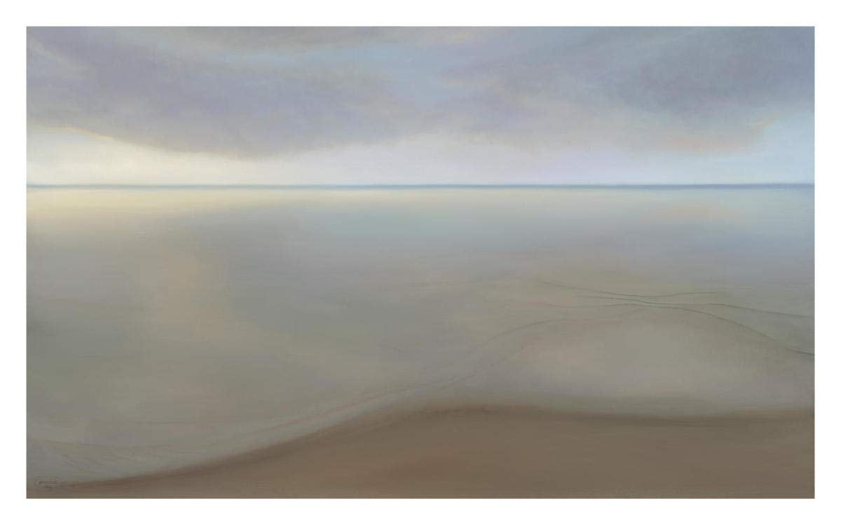 Sea Whisper -Paper Art-32x20”