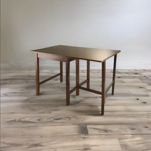 Casafoyer Wood Orlando High Table | Versatile Dining/Workspace | Ample Storage | Solid & Composite Wood