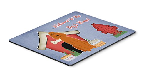Carolines Treasures Bb2818Mp Dog House Collection Irish Setter Mouse Pad, Hot Pad Or Trivet, Large, Multicolor