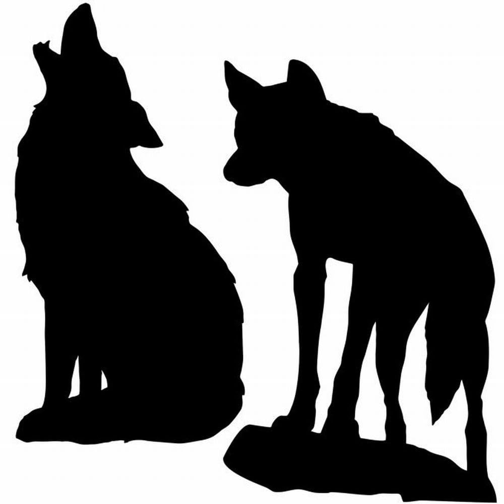 Coyote Silhouettes