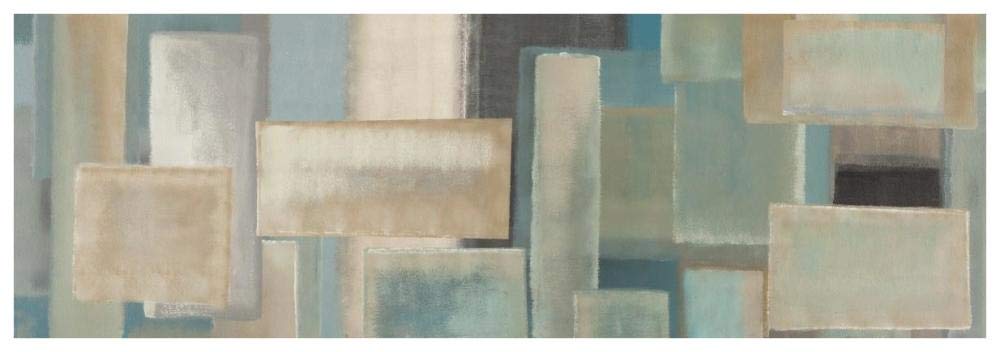 Aquamarine-Paper Art-74x26”
