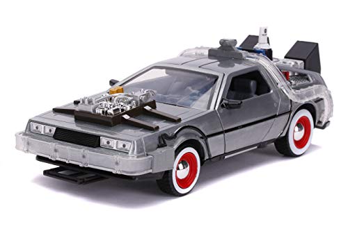 Jada 1:24 Diecast Back To The Future 3 Time Machine With Lights