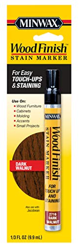 Minwax 63487000 Wood Finish Stain Marker For Touch Ups, Dark Walnut