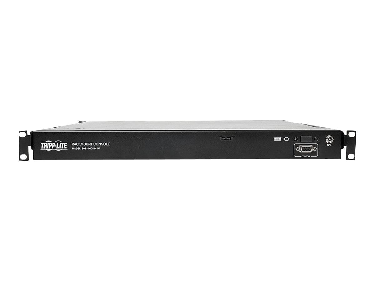 1U Short KVM Console with 19-inch LCD