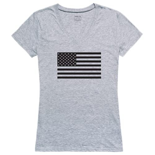 Graphic V-Neck, Tonal Flag, HGY, S