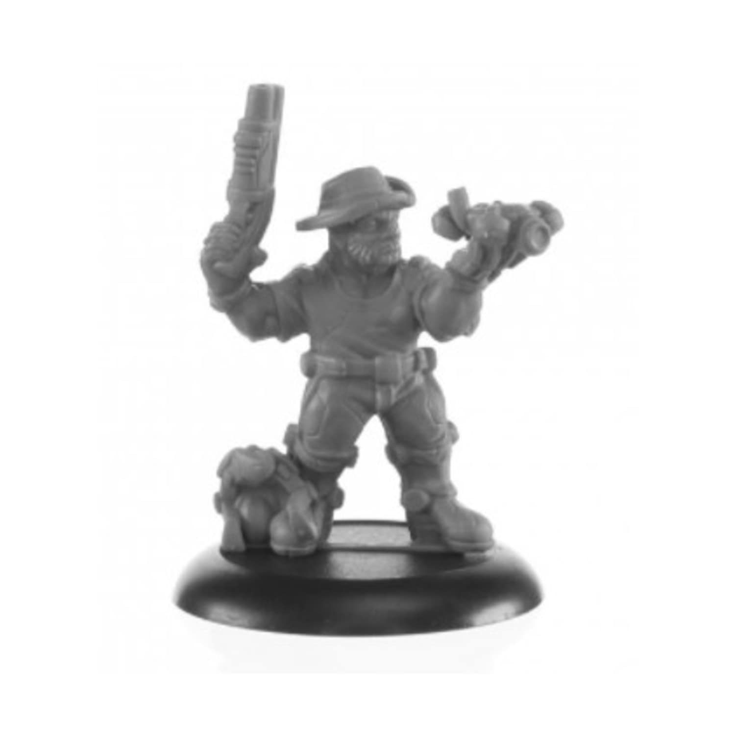 Brom Grippon Arko Gadgeteer Miniature Figure 25mm Heroic Scale Reaper Bones USA Reaper Miniatures