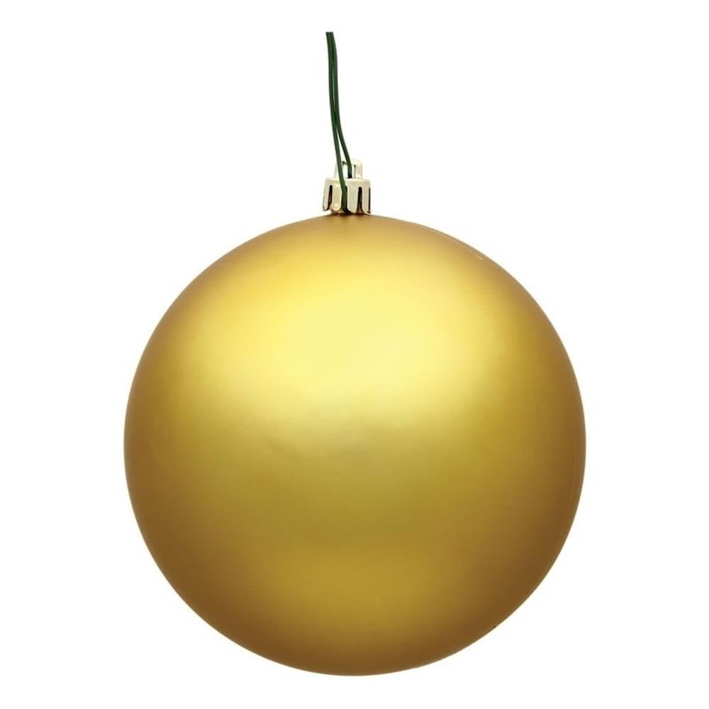 Casafoyer  2.4” Gold Matte Ball UV 24/Bag - N590608DMV - (Pack Of 2)