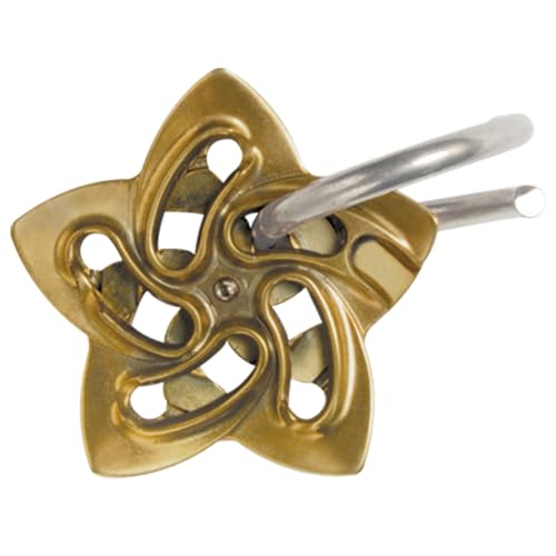 Helix Hanayama Cast Metal Brain Teaser Puzzle (Level 5)