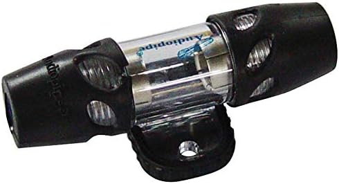 Audiopipe Inline Agu Fuse Holder Platinum Finish*N5C*