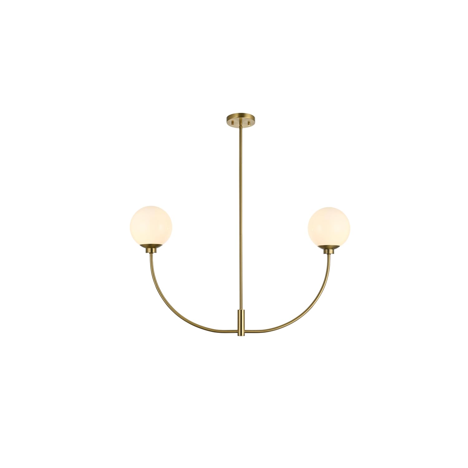 Nyomi 36 inch chandelier in Satin Gold