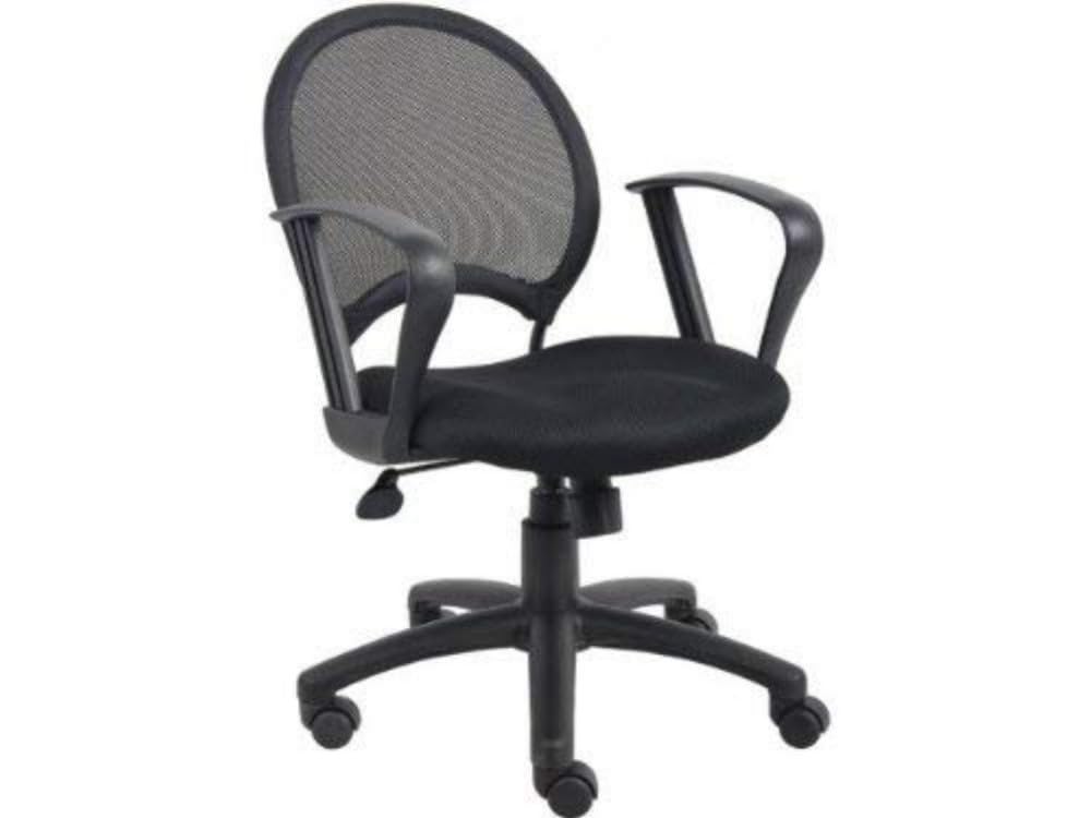 Boss Mesh Chair With Loop Arms