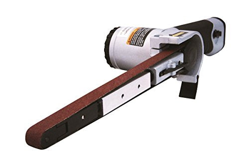 Astro Pneumatic 3037 Air Belt Sander (1/2 X 18) With 3Pc Belts (#36, #40 & #60)