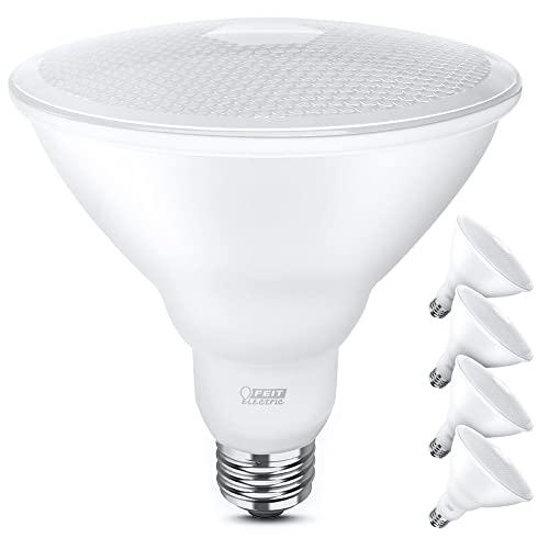 Feit Electric Led Par38 Bulbs, 75W Equivalent, Non Dimmable, 5000K Daylight, 750 Lumens, 10 Year Lifetime, E26 Base, Par38 Flood