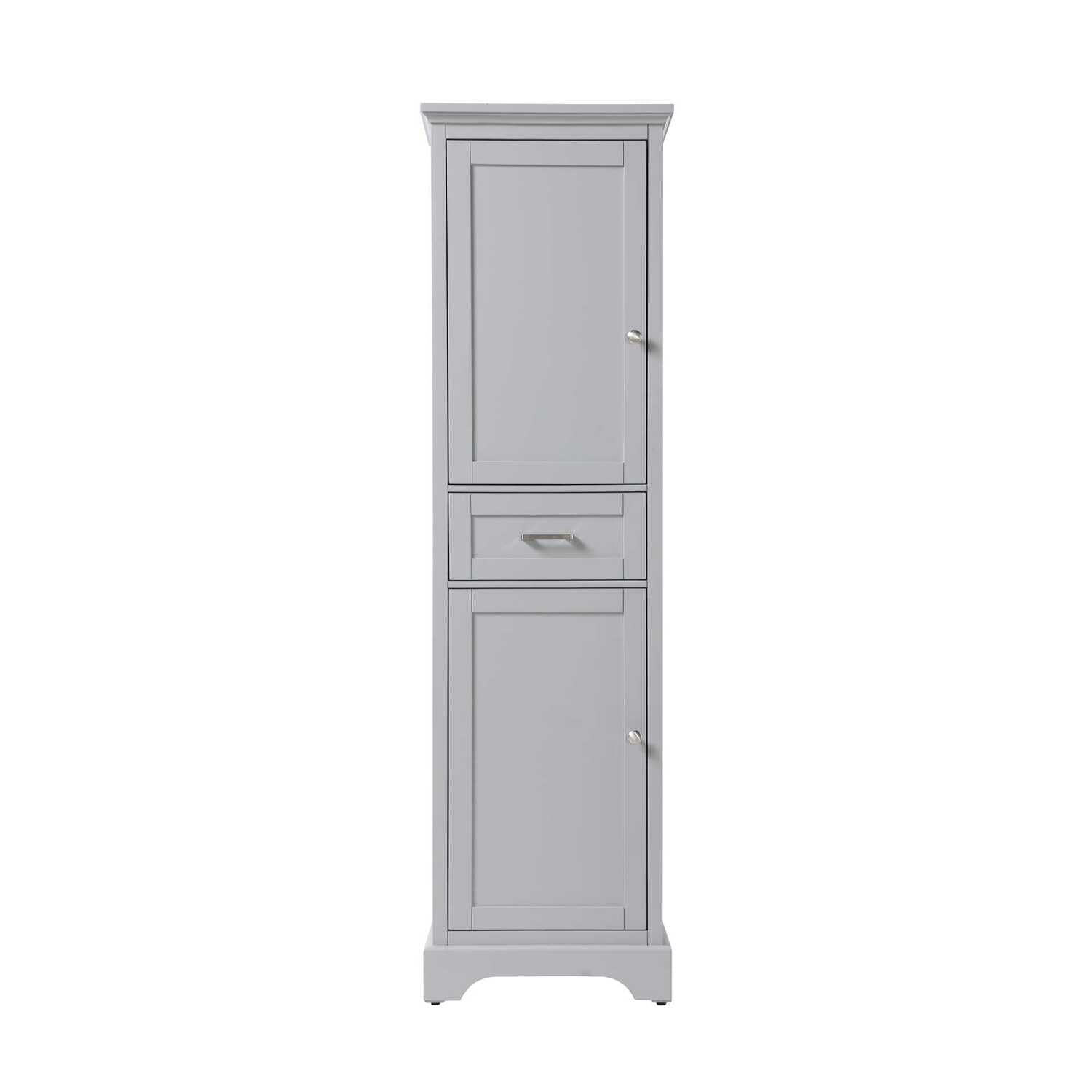 20 inch Bath Storage Cabinet in Grey