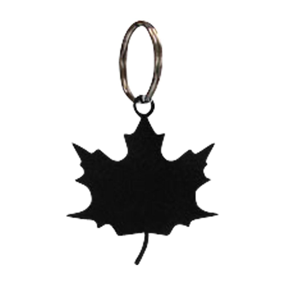 Kc-40 Maple Leaf Silhouette Keychain Key Ring