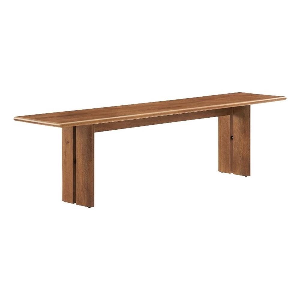 Modway Eei-6345-Wal Amistad 72' Wood Bench, Walnut