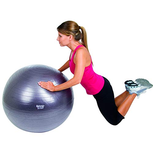 Agm Group Aeromat Burst-Resistant Fitness Ball Dark Blue 75 Cm