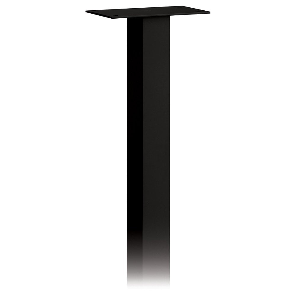 Standard Mailbox Post - In-Ground Mounted - Black